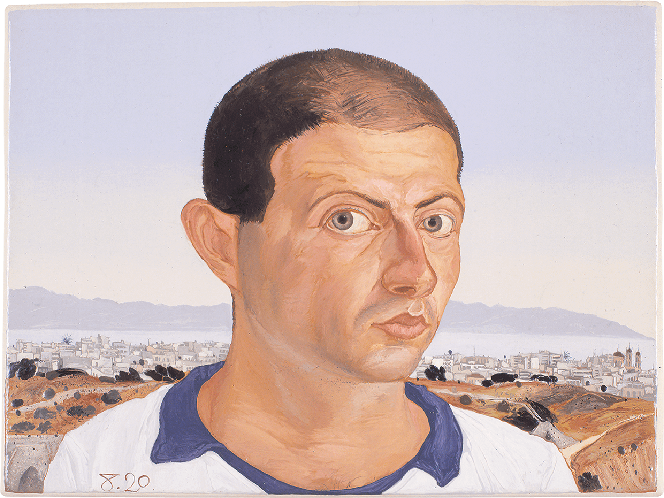 Πορτραίτο στο Ηράκλειο, 2000, λάδι σε καμβά, 18x24 εκ.