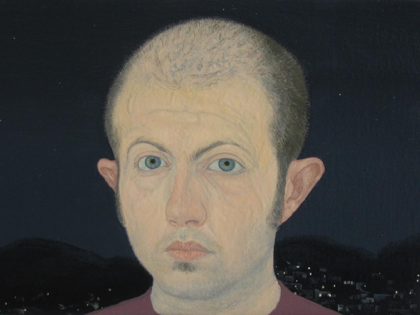 Self Portrait, 2004, λάδι σε καμβά, 13x18 εκ.
