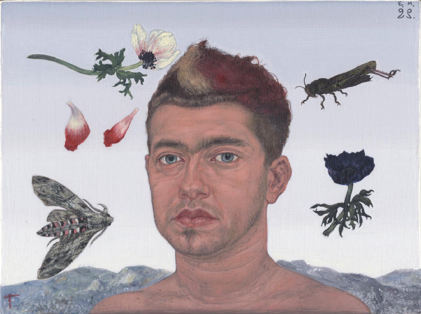 Πορτραίτο, 2002, λάδι σε καμβά, 18Χ24 εκ.