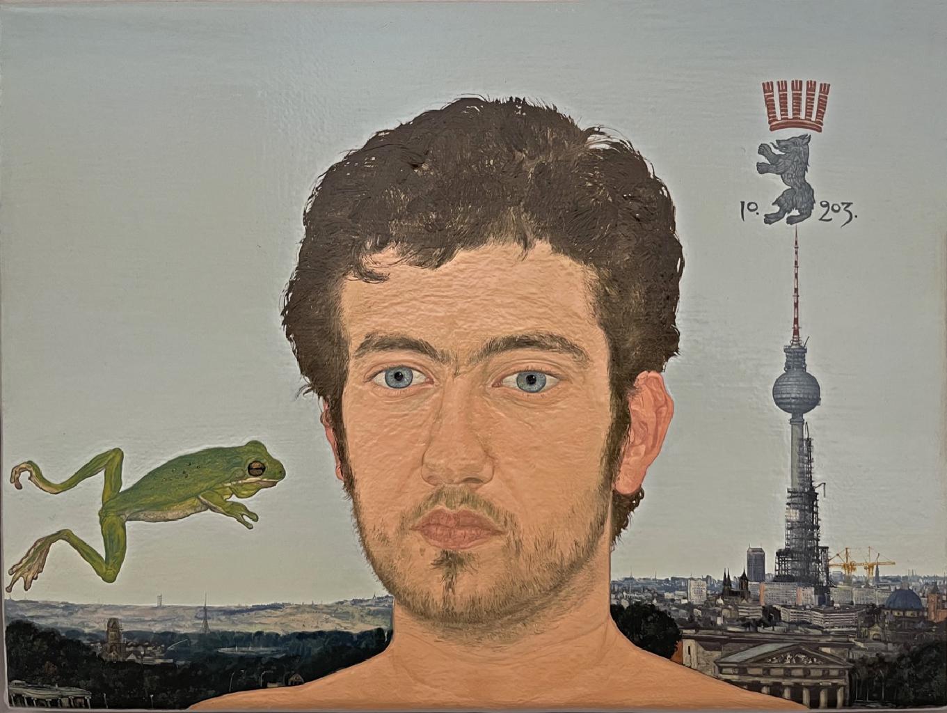 Πορτραίτο, 2003, λάδι σε καμβά, 18Χ24 εκ. 