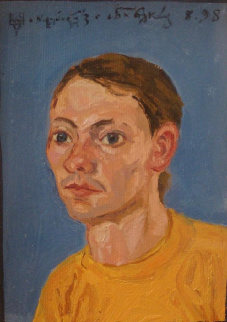 Ο Ουκρανός Γιαροσλάβ, 1998, λάδι σε καμβά, 14,5Χ10 εκ.