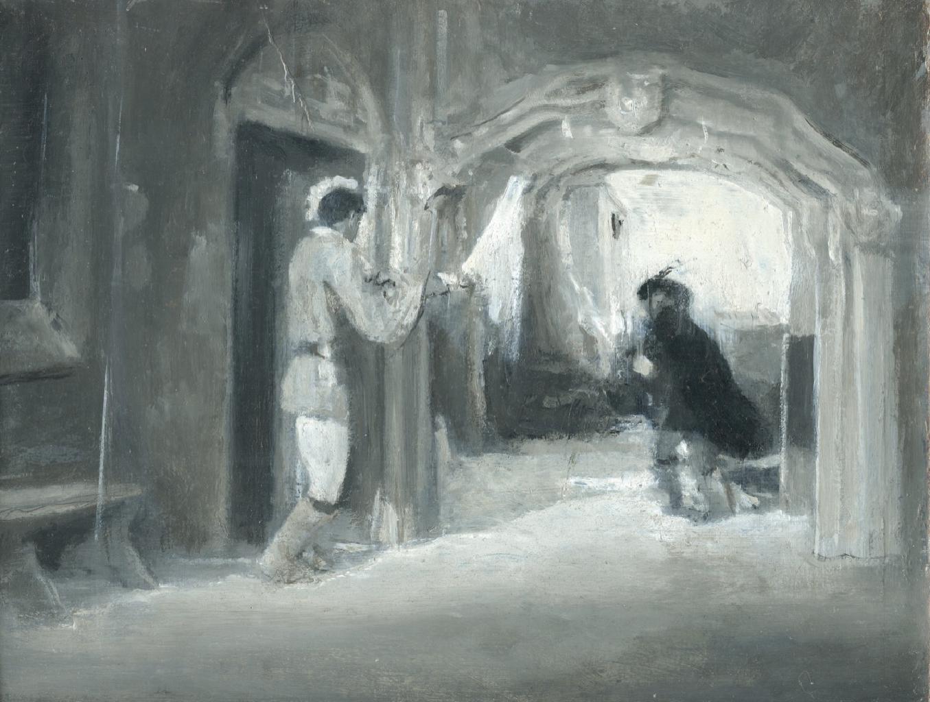 Άτιτλο, 2020, λάδι σε ξύλο, τρίπτυχο, 20Χ26 εκ. το καθένα