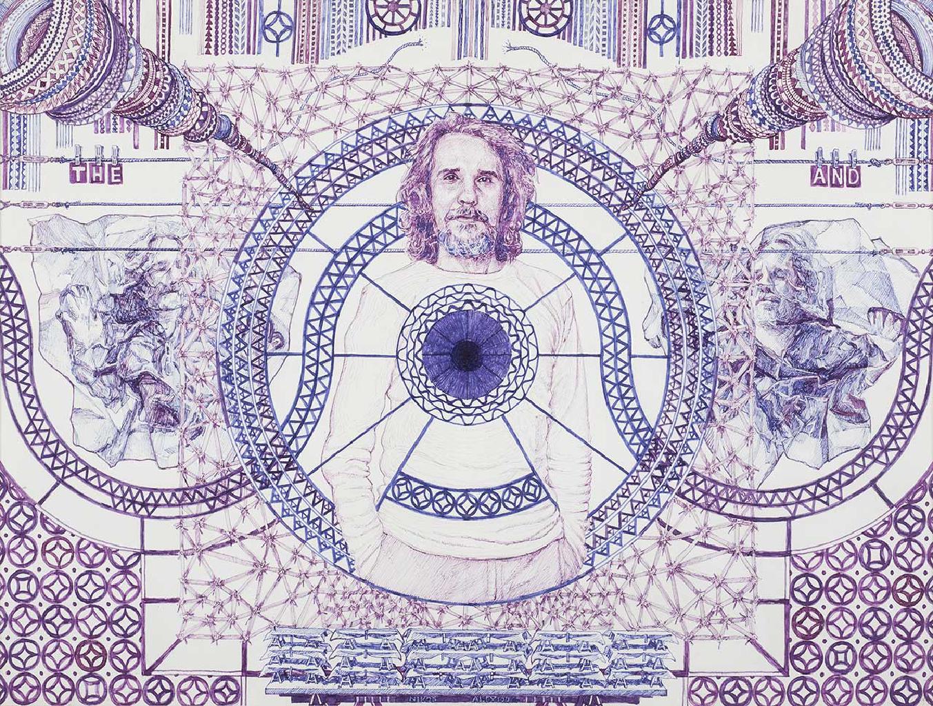 THE AND (Νίκος Αλεξίου), 2011, μελάνι σε χαρτί, 31x41 εκ.