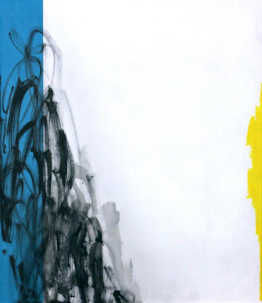 Άτιτλο (Symphonies series I), 2013, λάδι και ακρυλικό σε καμβά, 70Χ60 εκ.