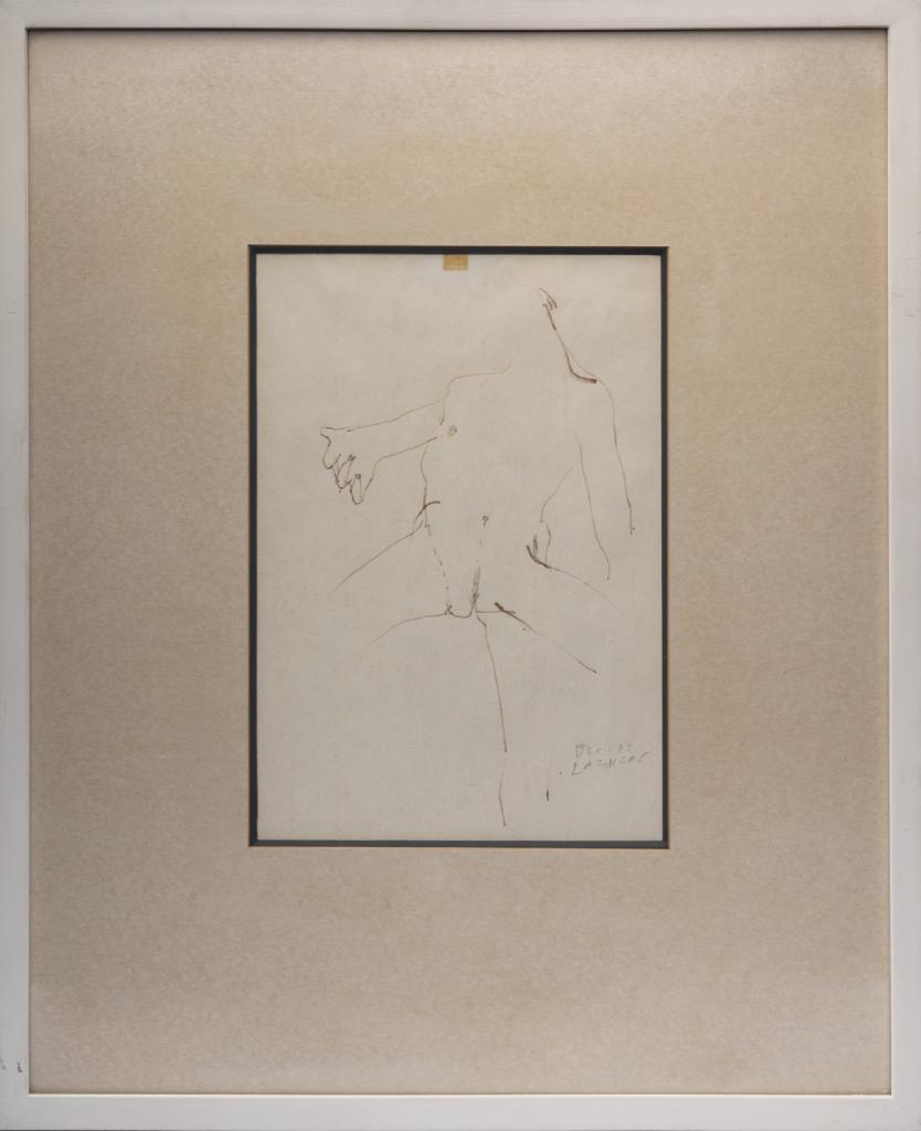 Γυμνό Ι, 1983, σχέδιο, 30Χ21 εκ.