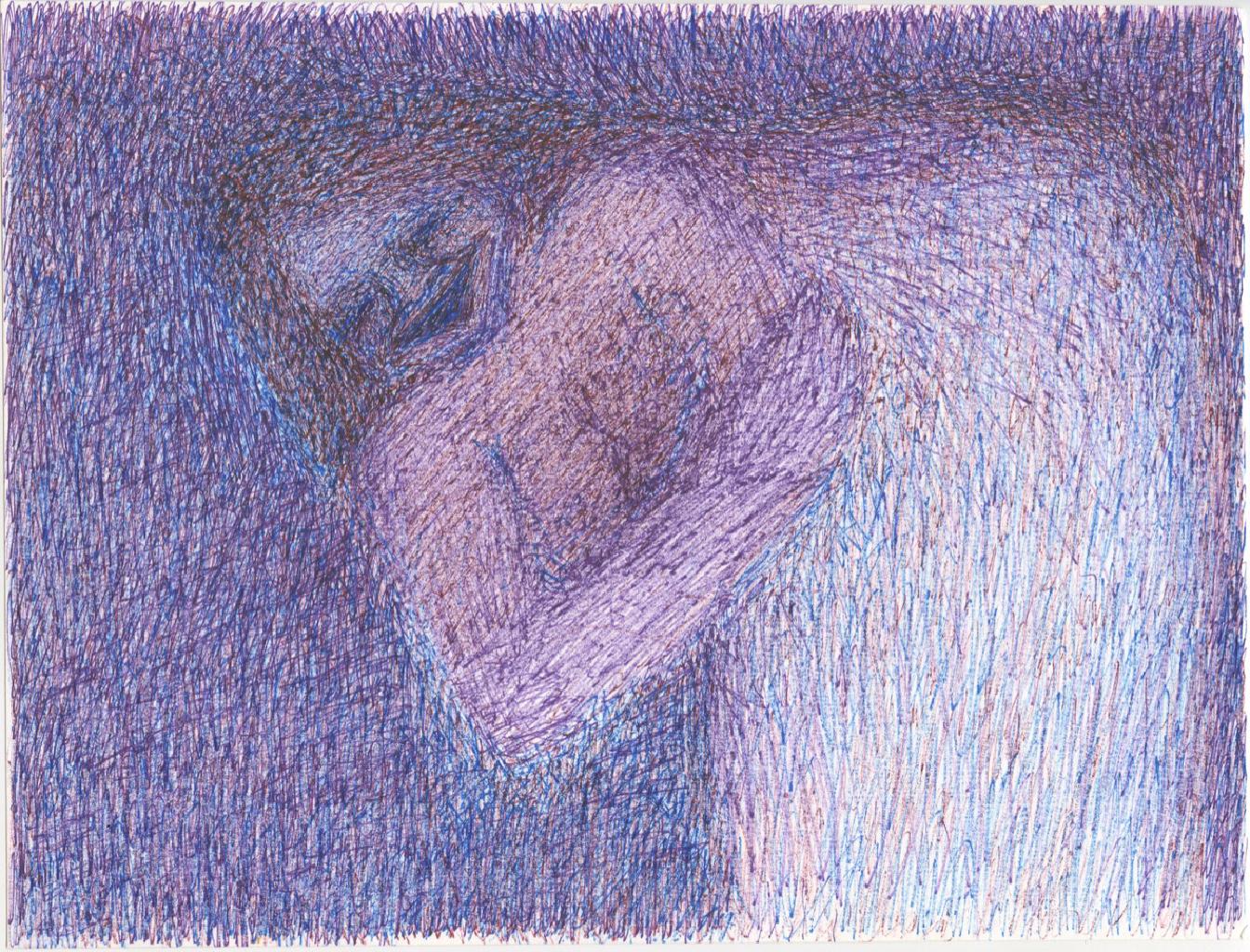 Χωρίς τίτλο, 18.03.2020, στυλό μελάνης σε χαρτί, 27,5Χ21 εκ.