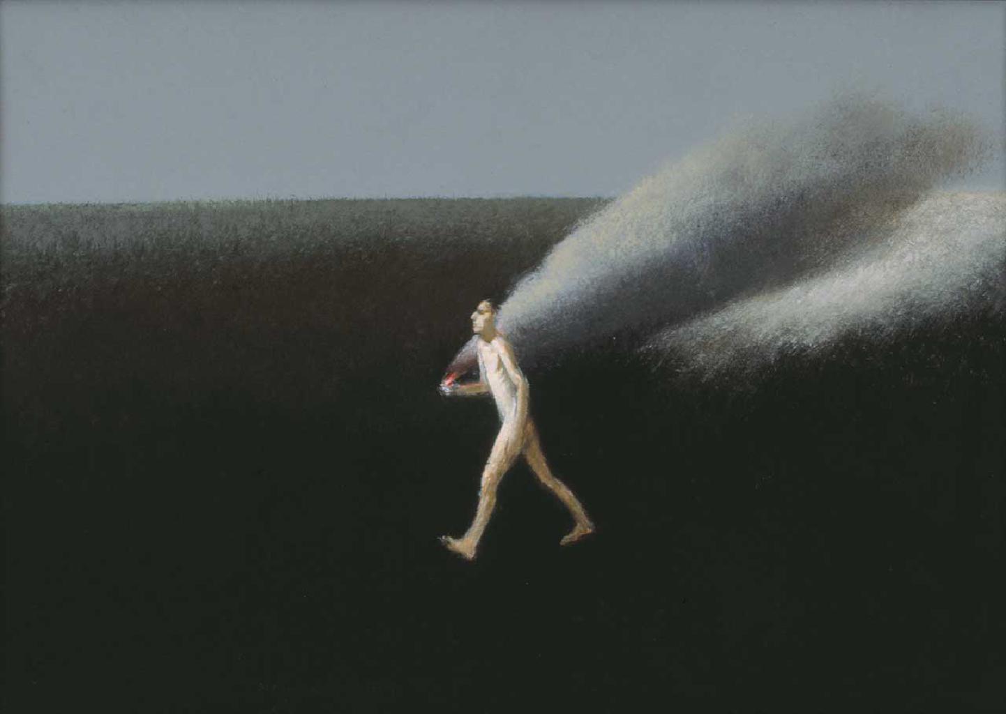 Χωρίς τίτλο, 1989, ακρυλικό σε ξύλο, 51x67 εκ.