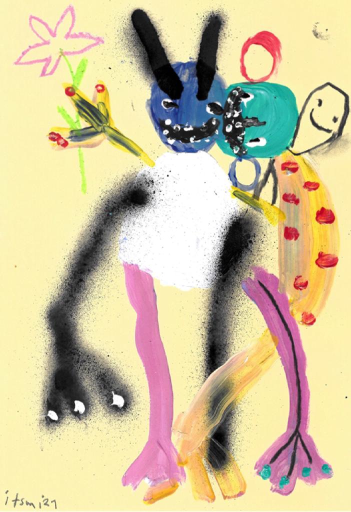 My other half gives me flowers to get me out of the bad mood, 2021