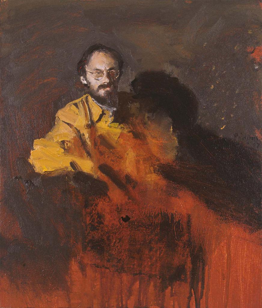 Πορτραίτο άνδρα, 1997, λάδι σε καμβά, 35x30 εκ.