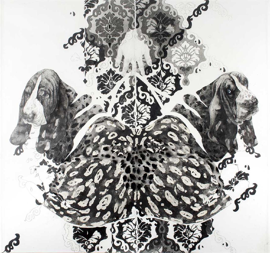 Άτιτλο, 2007, μελάνι σε χαρτί, 152x162 εκ.