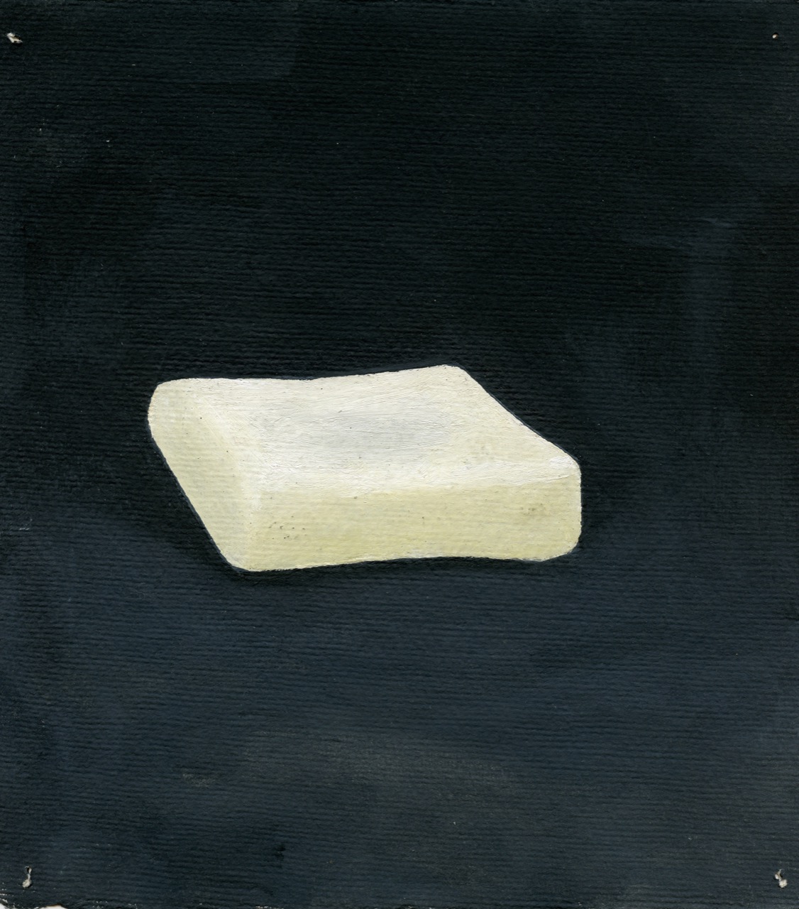 Λευκό σαπούνι, 2020, λάδι σε χαρτί, 21,5Χ20 εκ.