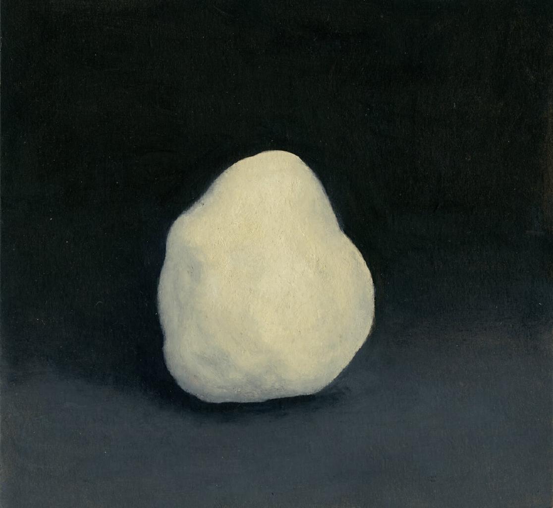 Άτιτλο, 2024, λάδι σε χαρτί, 18Χ19 εκ.