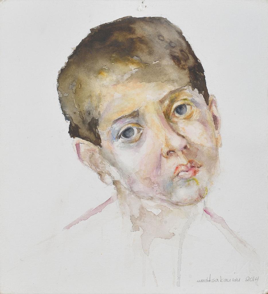 Χωρίς τίτλο, 2014, ακουαρέλα, 23x21 εκ.