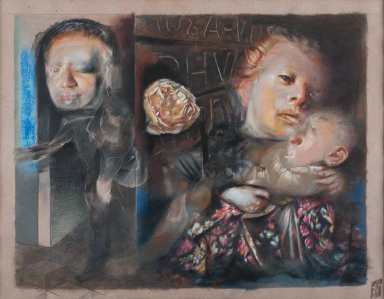 Ευαγγελισμός, 2002, ξυλοχρώματα, 42x45 εκ.